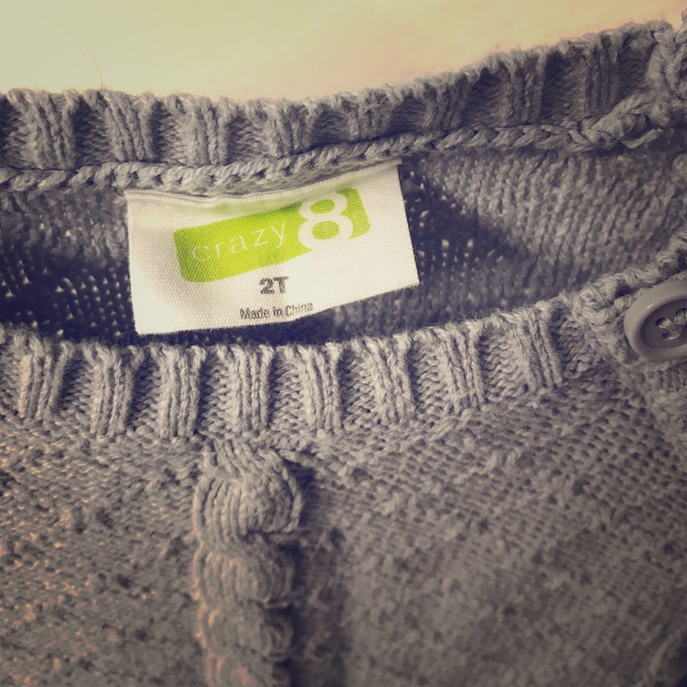Crazy8 sweater dress